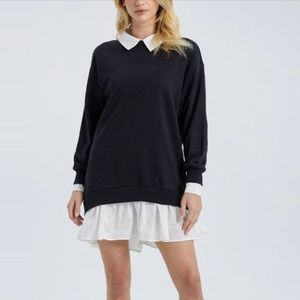 Urban Revivo Collared Tunic Dress